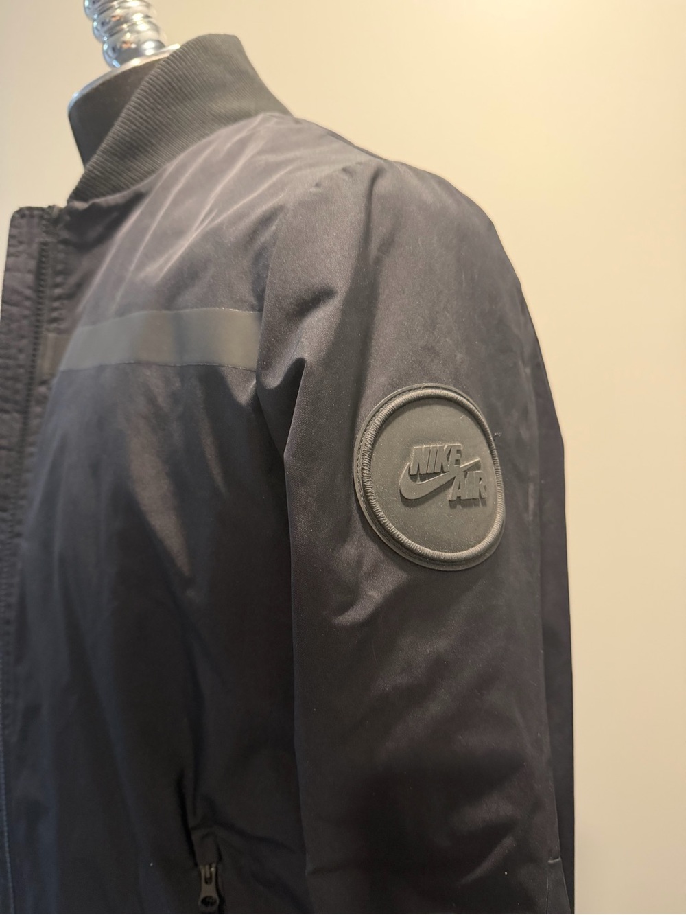 Men's Black Bomber Jacket